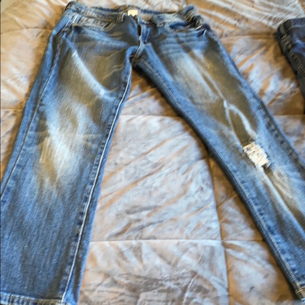Red Rivet Jeans